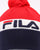 Fila Vintage Kato Jacquard Bobble Hat Beanie Navy