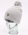 Lyle And Scott Bobble Hat Beanie Light Grey Marl