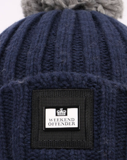 Weekend Offender Gerardi Bommelmütze Marineblau