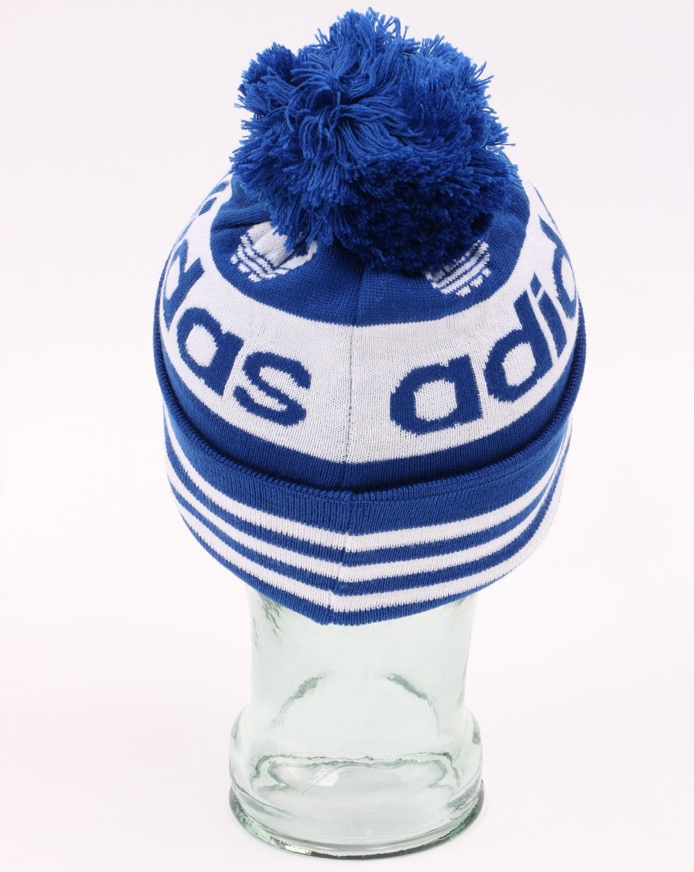 Adidas Originals Jacquard Bommelmütze Beanie Blau