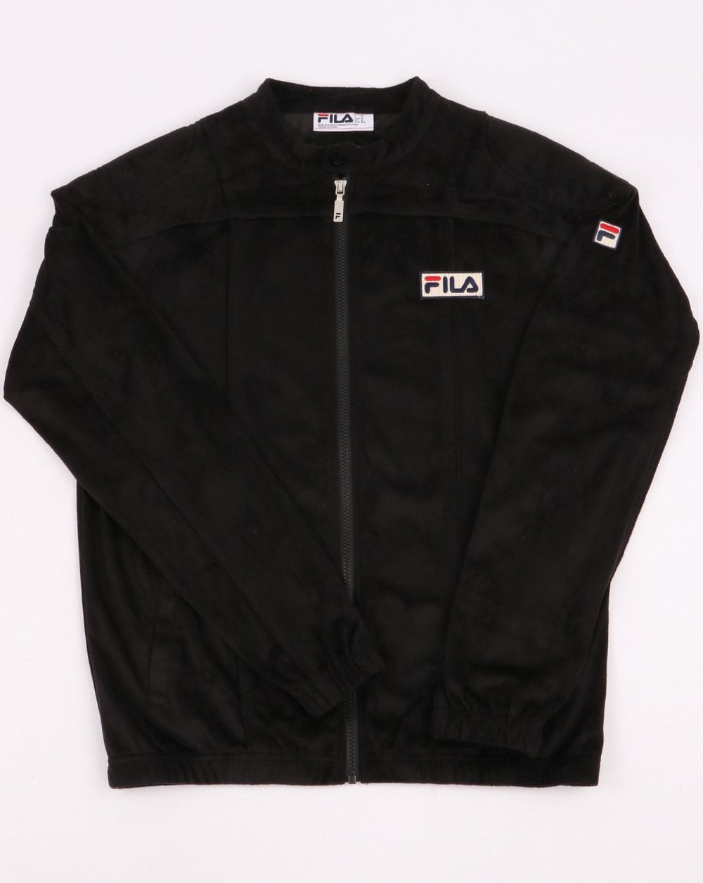 Fila Vintage Terrinda Mk3 Pro Badge Trainingsjacke Schwarz