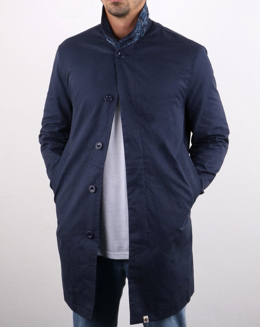 Pretty Green Pretty Green Mac Marineblau