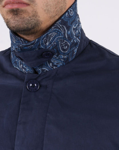 Pretty Green Mac Marineblau