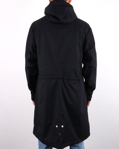 Pretty Green Whiteley Technischer Parka Schwarz