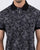 Pretty Green Westbrook Paisley Polo Shirt Black
