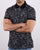 Pretty Green Westbrook Paisley Polo Shirt Black