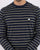 Pretty Green Brogan L/S Stripe T-shirt Navy