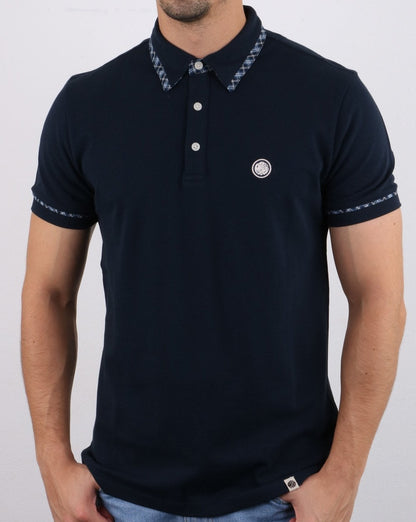 Pretty Green Cheadle Ganton Poloshirt Blau