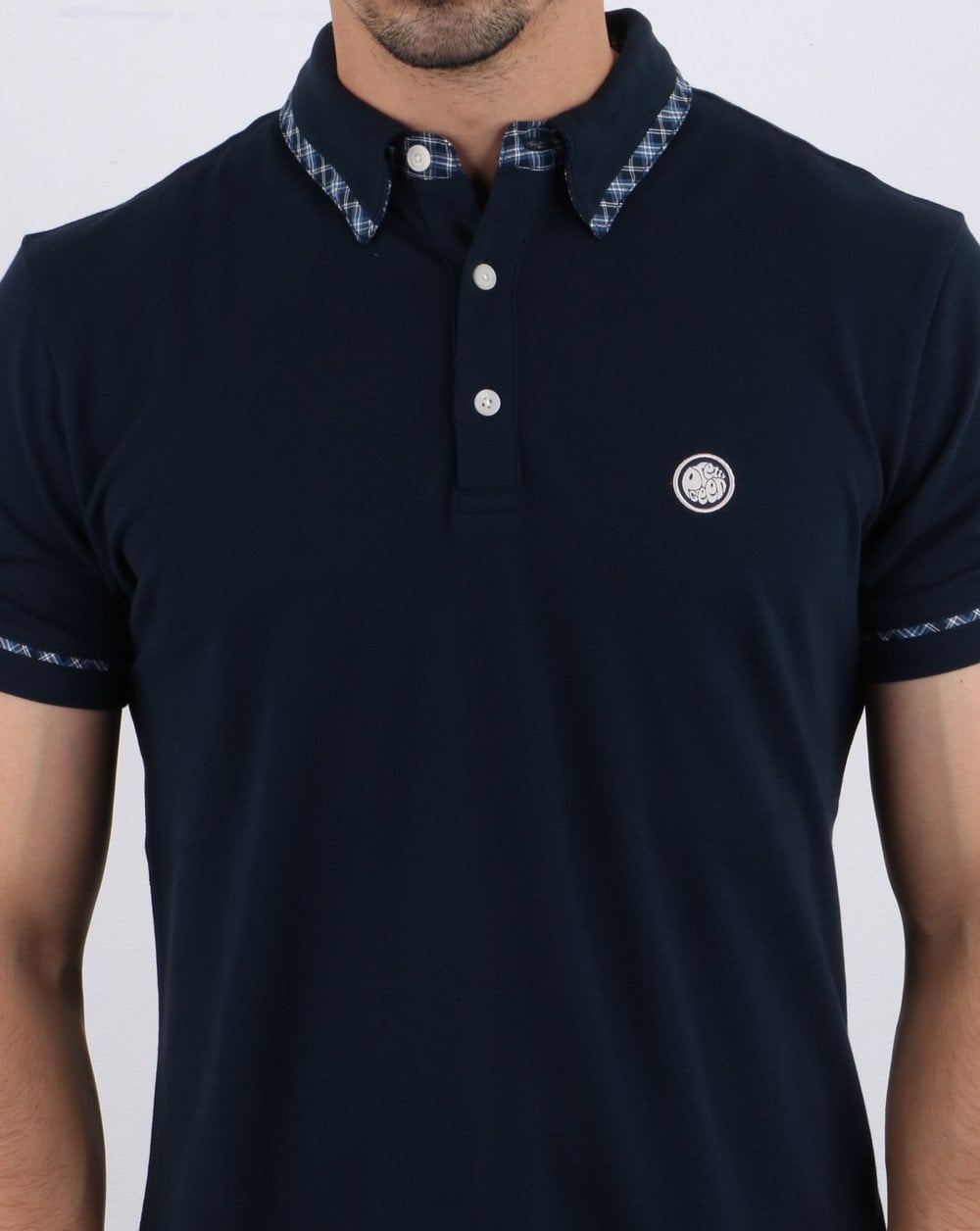 Pretty Green Cheadle Ganton Polo Shirt Blue