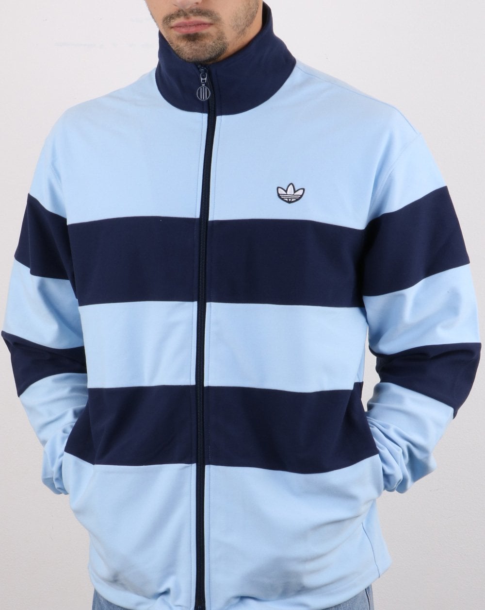 Adidas Originals Trainingsjacke Himmelblau / Marineblau