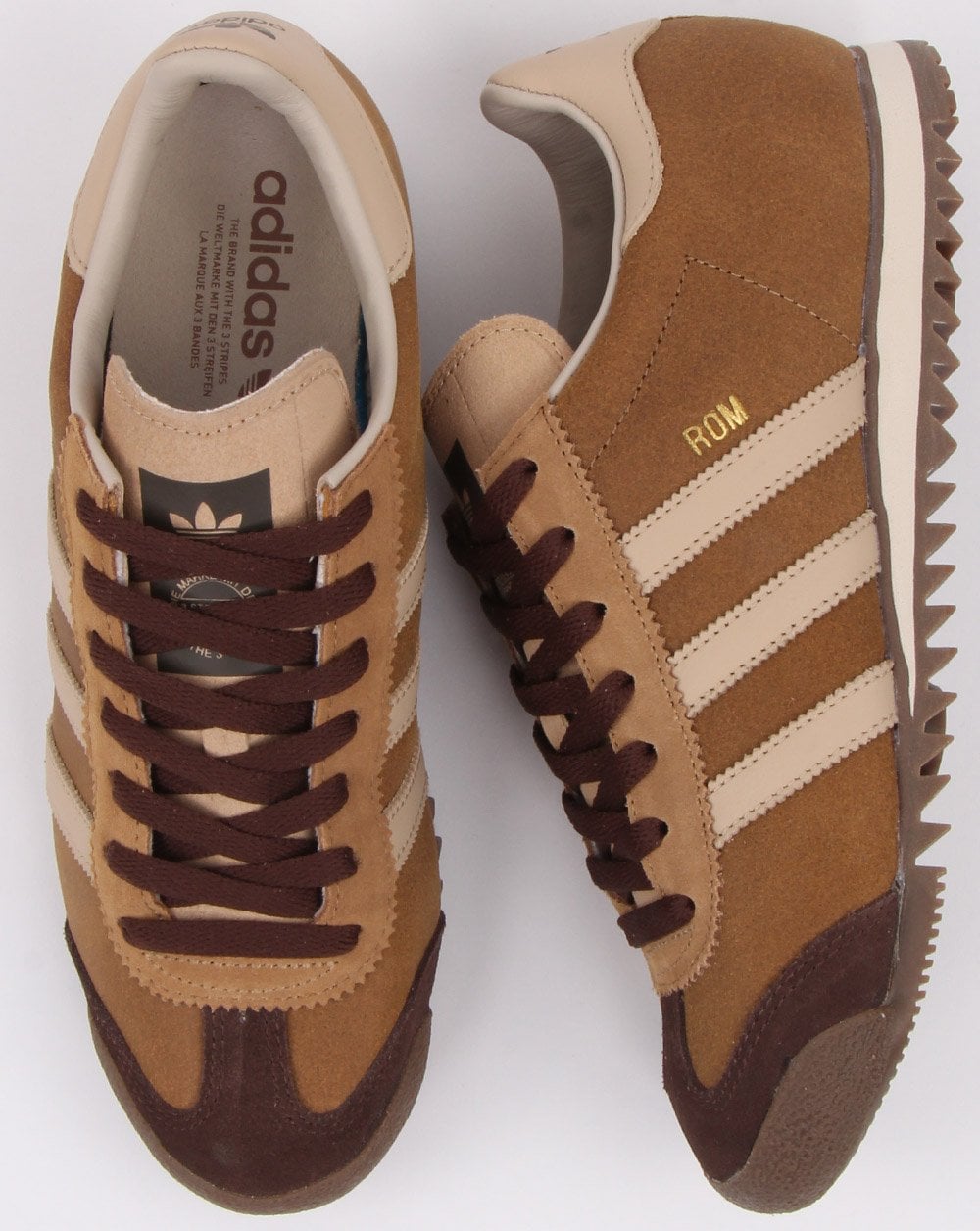 Adidas Rom Trainers Vintage Braun