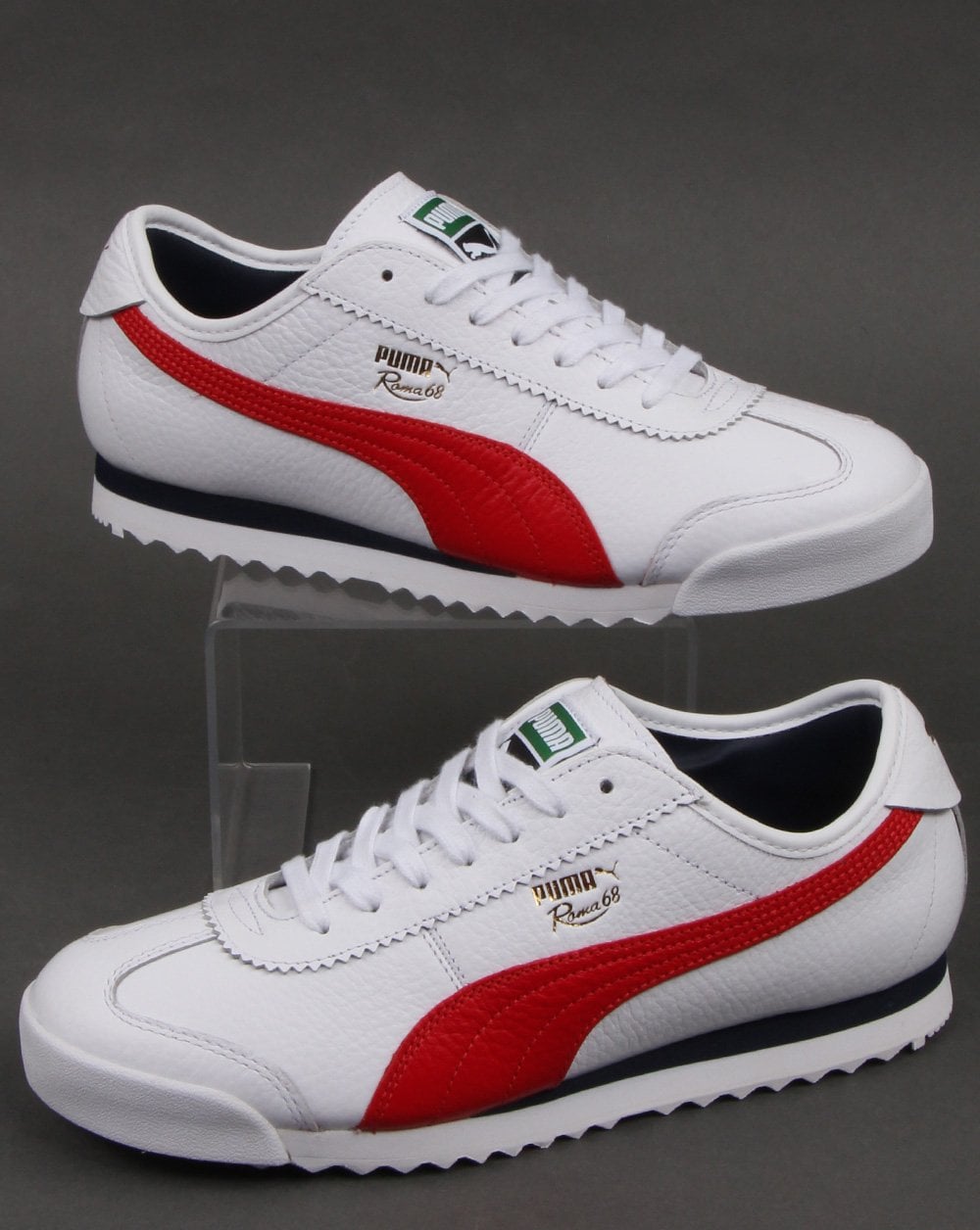 Puma Roma 68 Vintage Sneakers Weiß/Rot