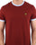 Lyle And Scott Ringer T Shirt Claret and Blue