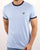 Lyle And Scott Ringer T Shirt Sky Blue/Navy