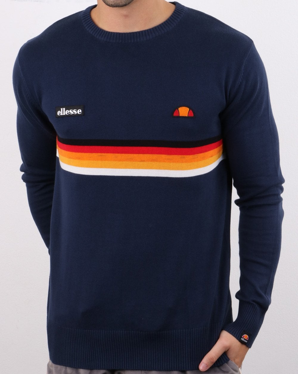 Ellesse – Valmir – Sweatshirt in Marineblau