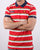 Ellesse Duo Stripe Polo Shirt Red
