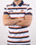 Ellesse Dual Stripe Polo Shirt White