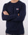 Tommy Hilfiger Long Sleeve Logo T-shirt Navy