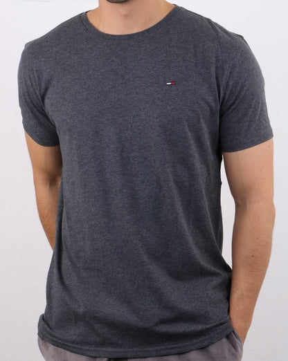 Tommy Hilfiger Block T-Shirt Dunkelgrau