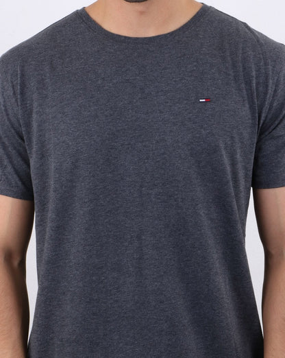 Tommy Hilfiger Block T-Shirt Dunkelgrau