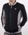 Fila Vintage Mk1 Settanta Track Top Black/Frost Grey/White