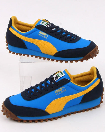 Puma Fast Rider Trainer Blau/Gelb