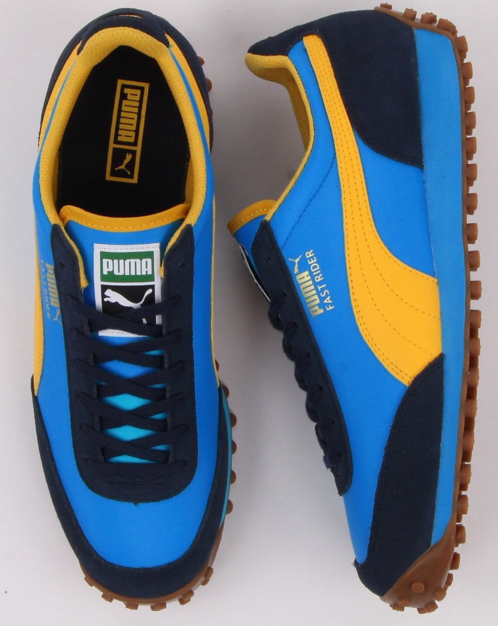Puma Fast Rider Trainer Blau/Gelb
