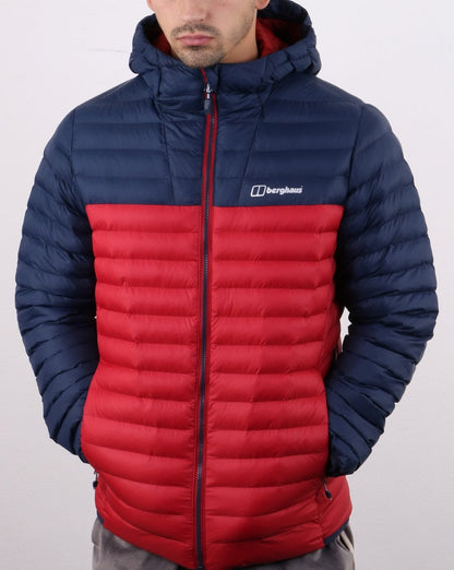 Berghaus Vaskye Jacke Rot und Marineblau