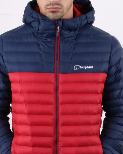 Berghaus Vaskye Jacke Rot und Marineblau
