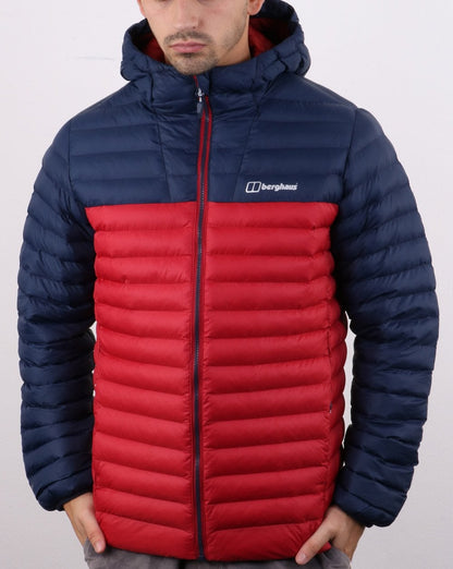 Berghaus Vaskye Jacke Rot und Marineblau