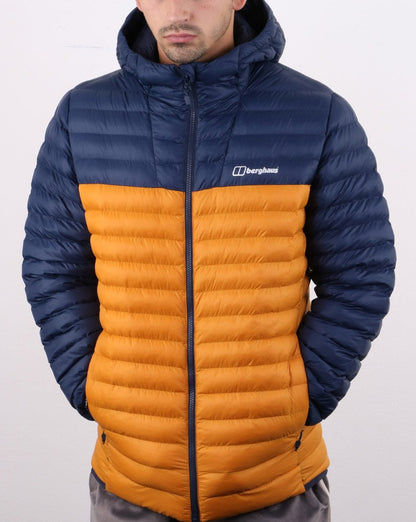 Berghaus Vaskye Jacke Marineblau und Gelb