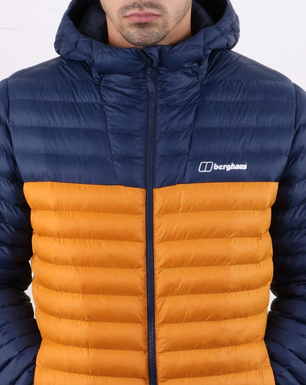 Berghaus Vaskye Jacket Navy and Yellow