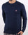 Pretty Green Hinchcliffe Crew Neck Jumper Navy