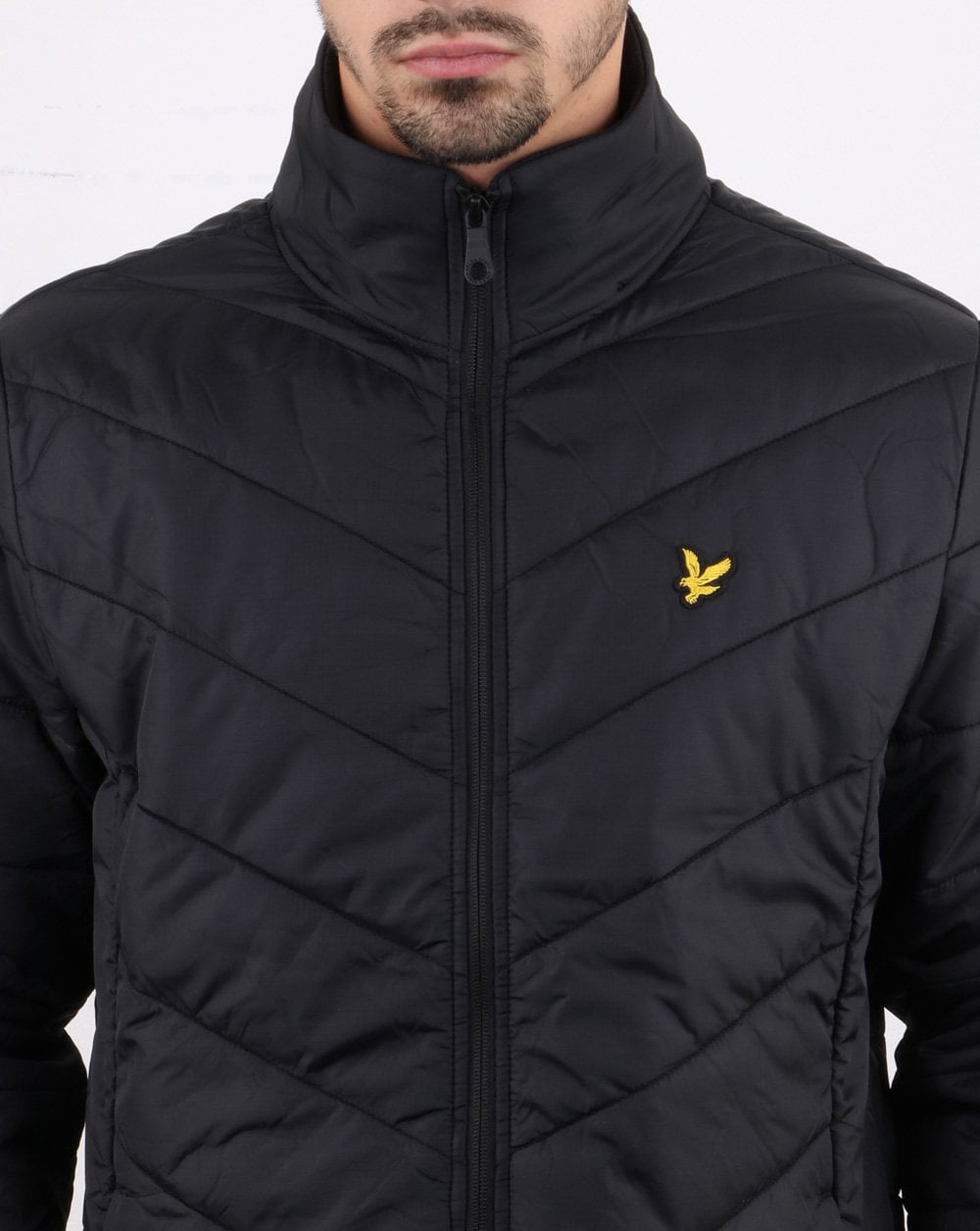 Lyle And Scott Puffer Jacket Black