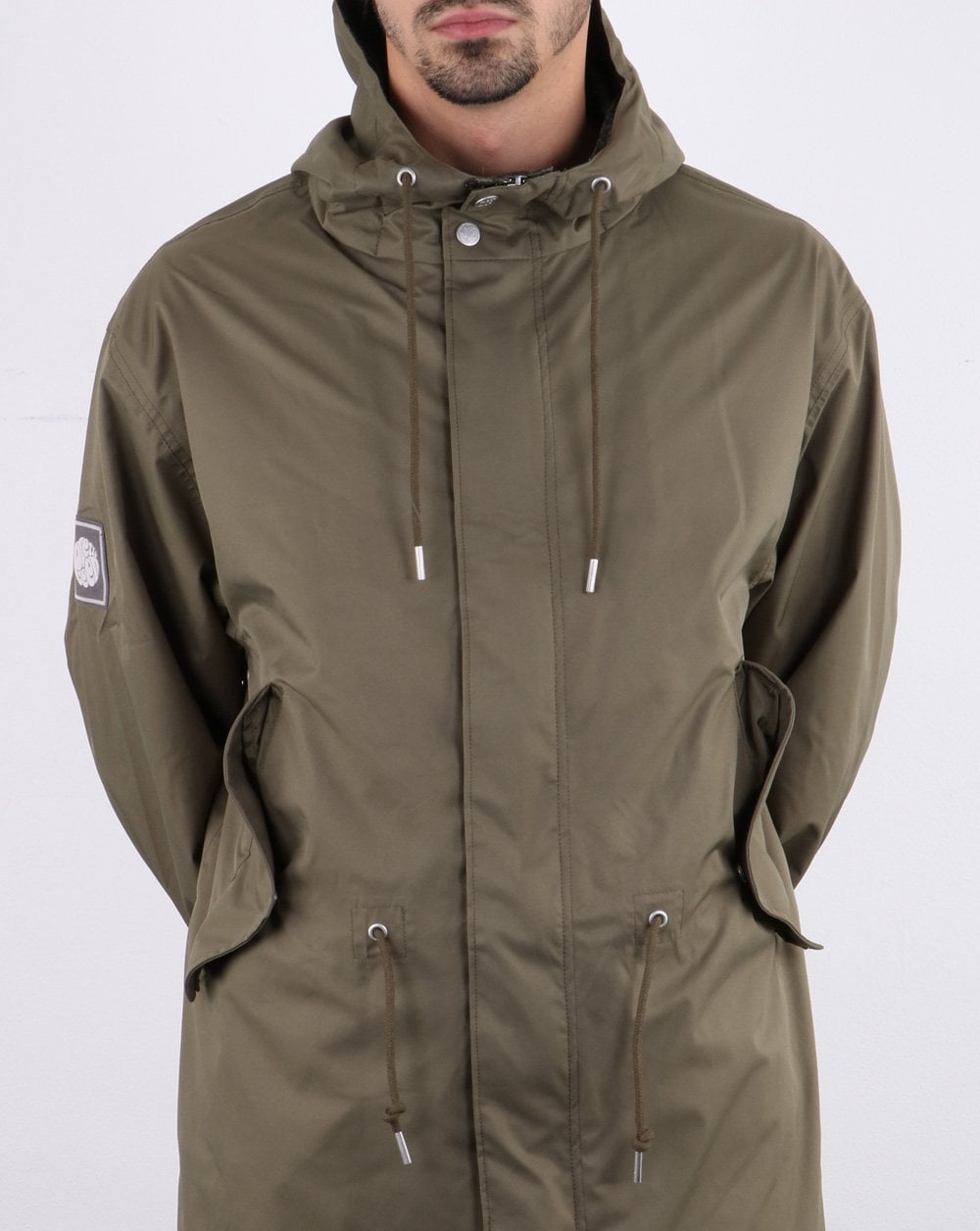 Pretty Green Whiteley Technical Parka Green