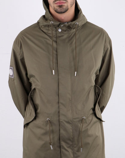 Pretty Green Whiteley Technischer Parka Grün
