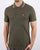 Lyle And Scott Tipped Slim Fit Polo Shirt Olive/white