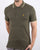 Lyle And Scott Tipped Slim Fit Polo Shirt Olive/white