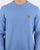 Lyle And Scott Crew Neck Lambswool Blend Jumper Stone Blue
