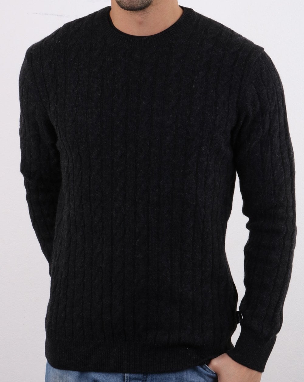 Barbour Sanda Pullover Dunkelgrau