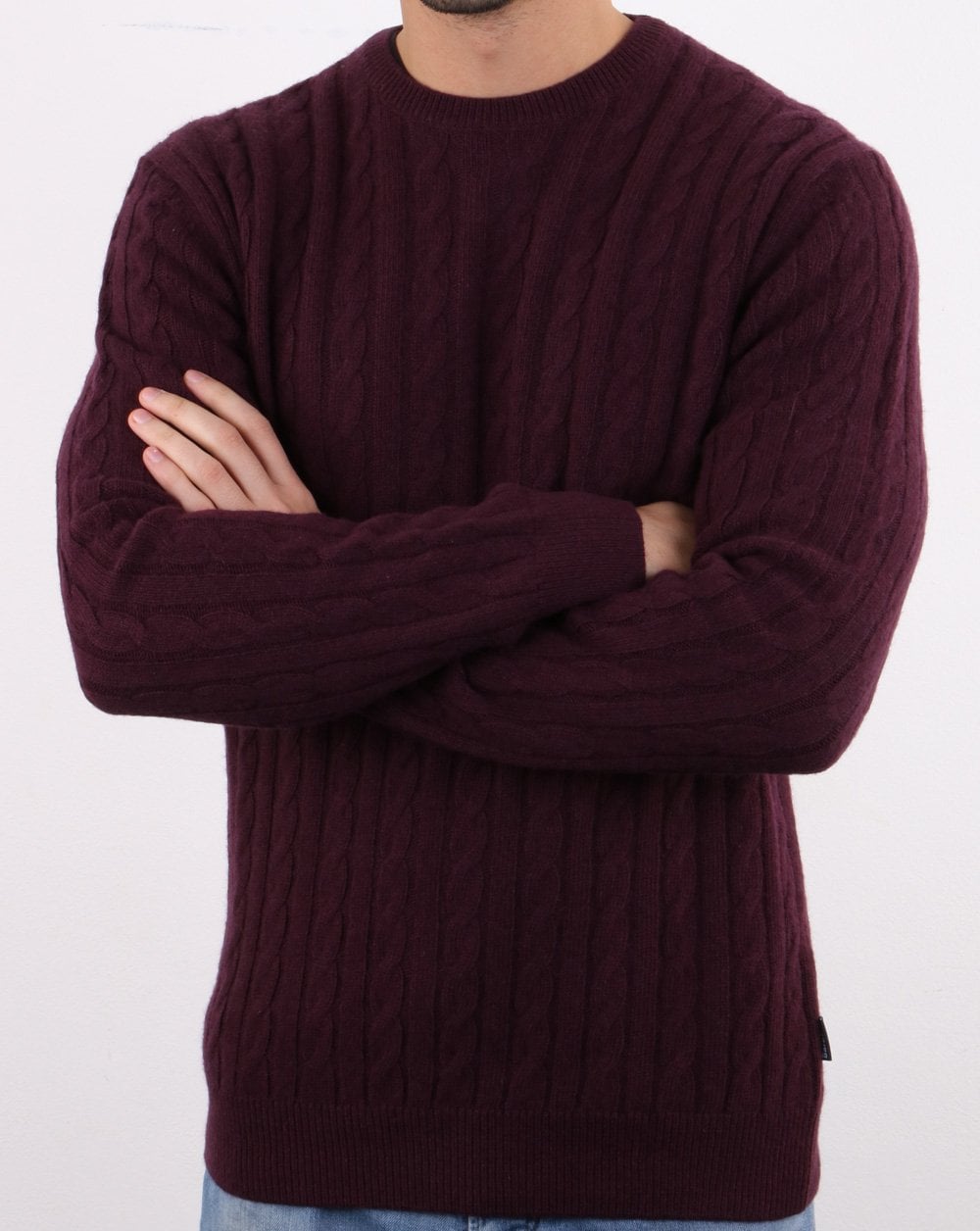 Barbour Sanda Pullover Burgund