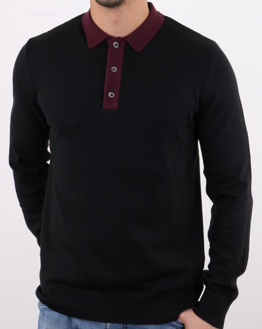 Barbour Alness Poloshirt Schwarz