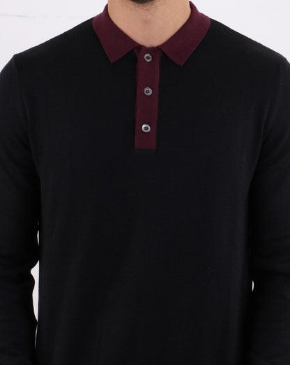 Barbour Alness Poloshirt Schwarz