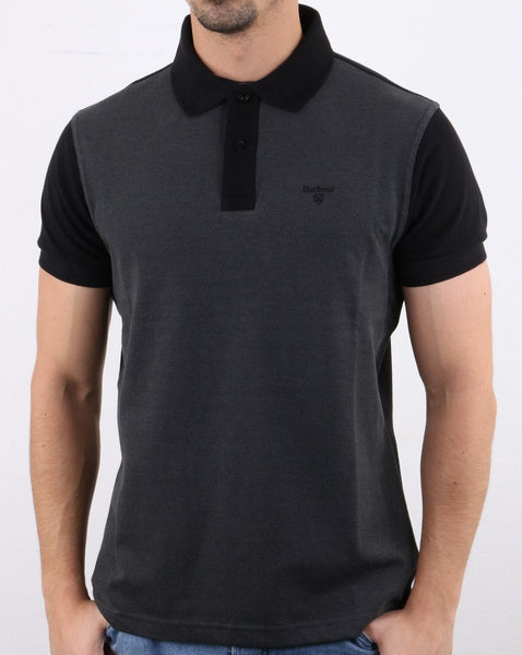 Barbour Bonar Polo Shirt Black