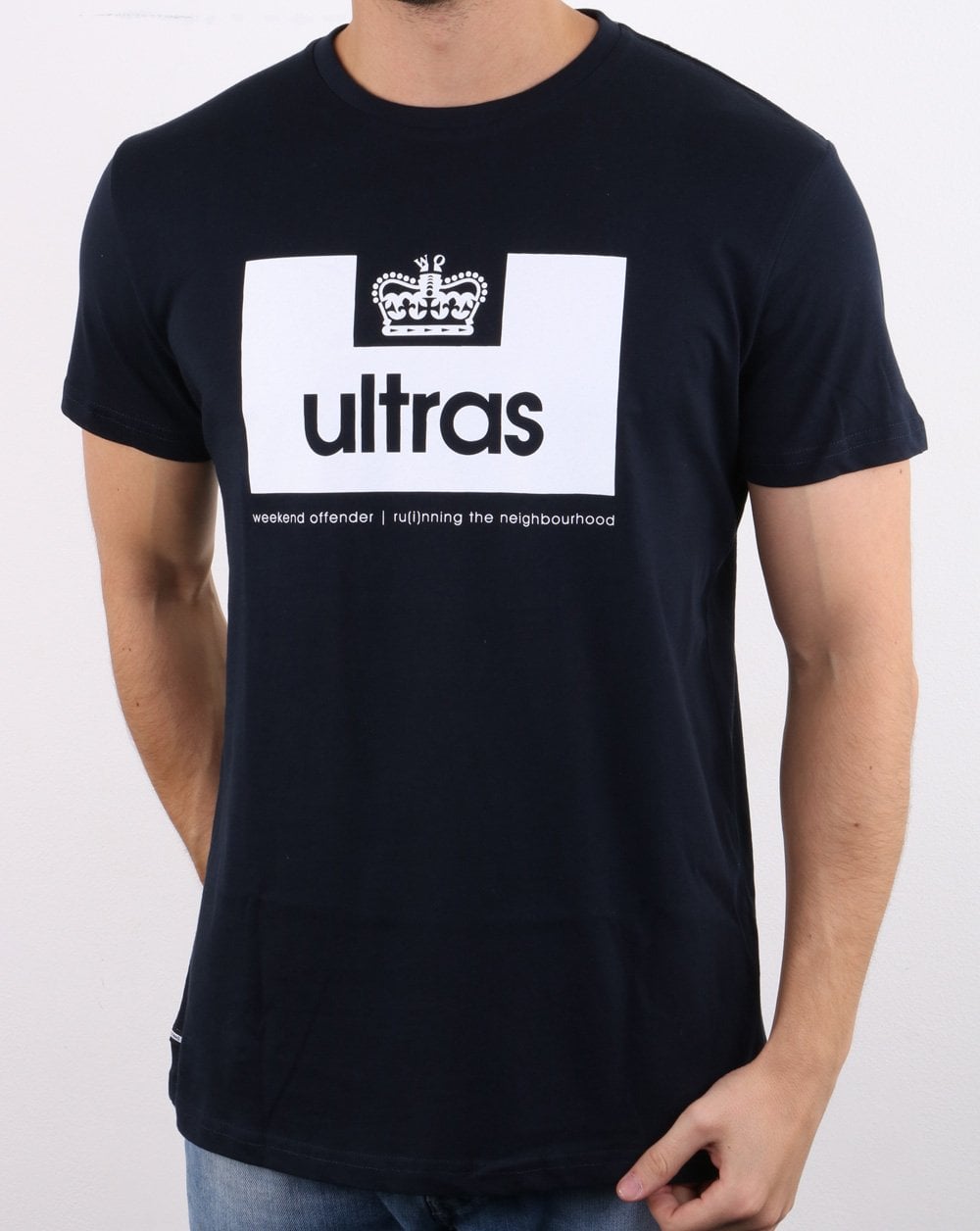 Weekend Offender Ultras T-Shirt Marineblau