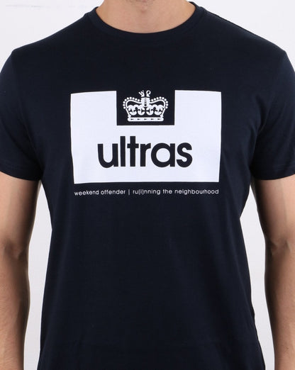 Weekend Offender Ultras T-Shirt Marineblau