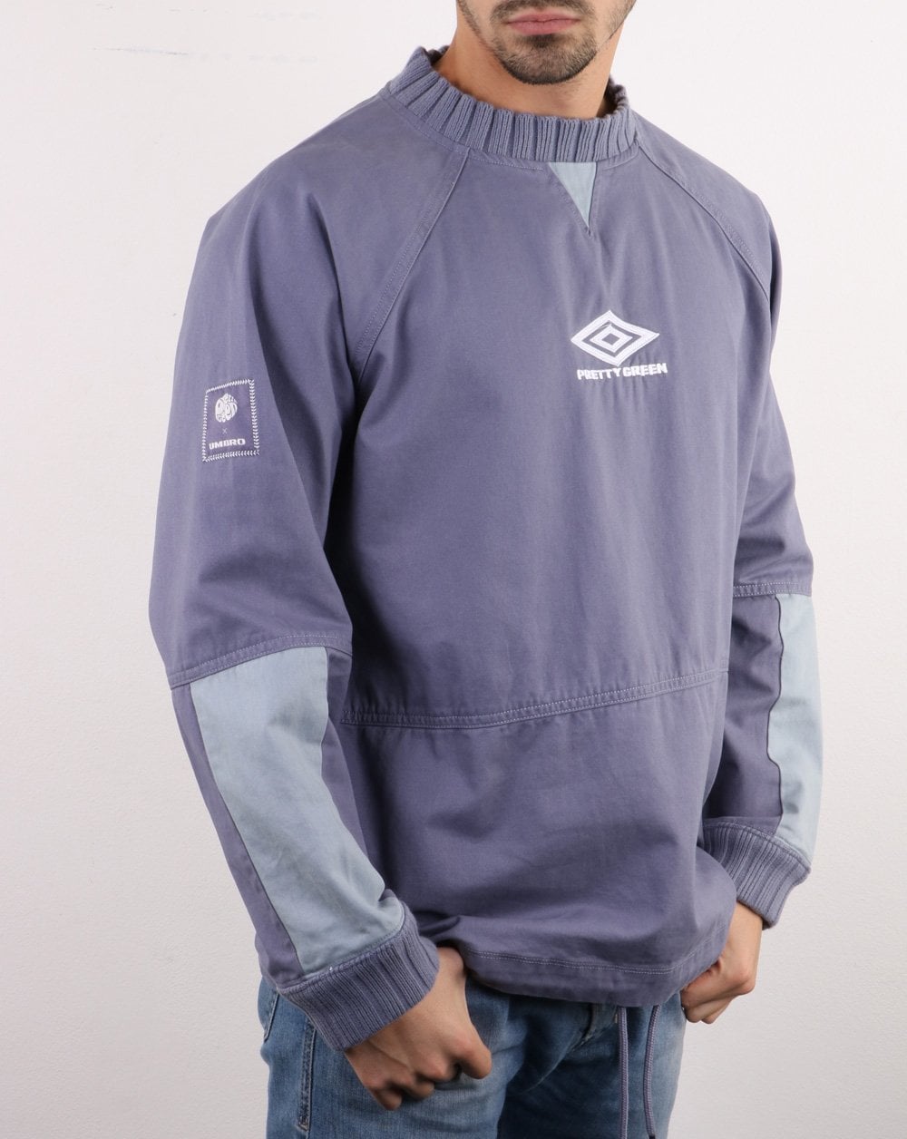 Pretty Green X Umbro Drill Top Violet