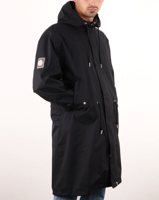 Pretty Green Pretty Green Whiteley Technischer Parka Schwarz