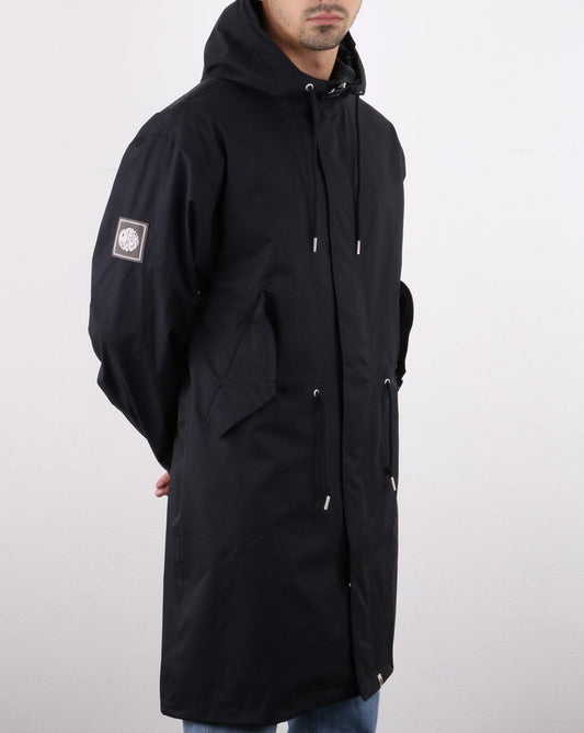 Pretty Green Pretty Green Whiteley Technischer Parka Schwarz