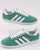 Adidas Gazelle Trainers Light Green/White